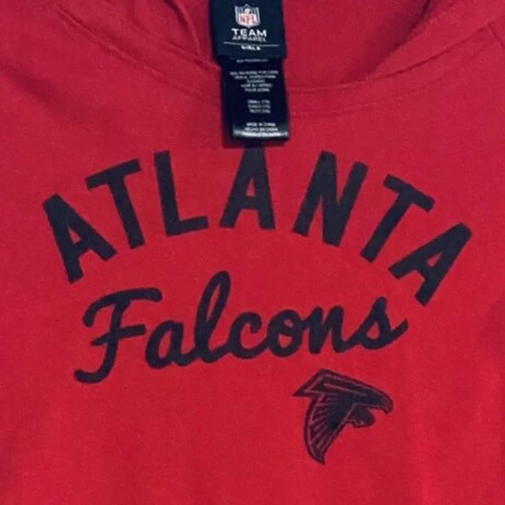 NWT [NFL] Atlanta Falcons Outerstuff Pullover Game Day Hoodie Youth Sz S (7-8) - Picture 4 of 8